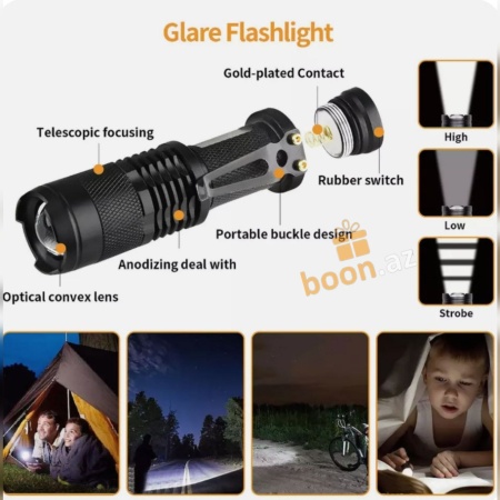 Набор для выживания 18 в 1 для кемпинга SOS